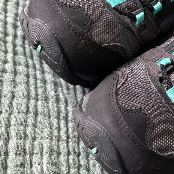 Merrell Women's Black and Teal Hiking Shoes size 10.5 - Picture 4 of 9
